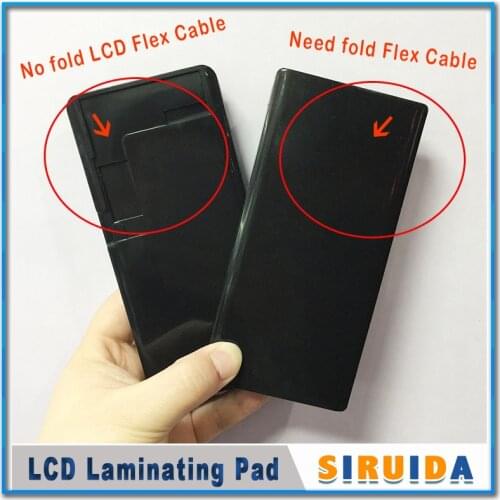 For Samsung Galaxy S20 S20U S10 S8 S9 Plus Note 8 Note9 LCD Touch Screen Laminating Repairing/Silicone Black Pad Mat Mold Mould