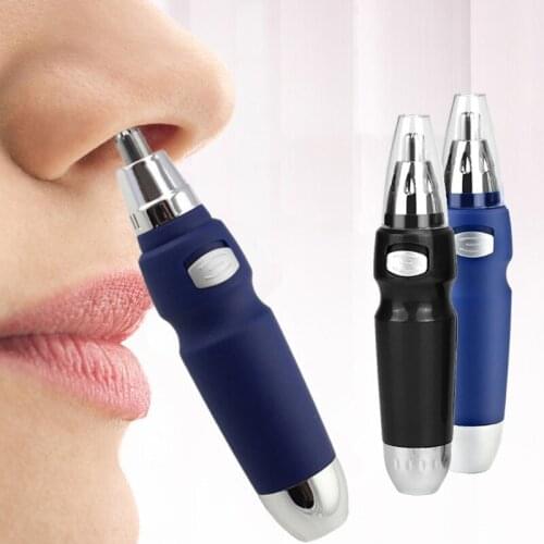 Electric Nose Ear Hair Trimmer Clipper Hair Removal for Men Women Battery Operated Sharp Edge Blades Easy Cleansing
