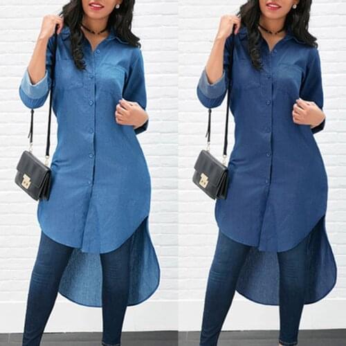 Kayotuas Womens Denim Shirts