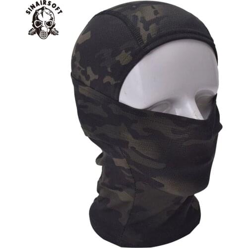 Multicam CP Camouflage Balaclava Full Face Mask Wargame Cycling Hunting Army Military Helmet Liner Tactical Gear Airsoft Militar