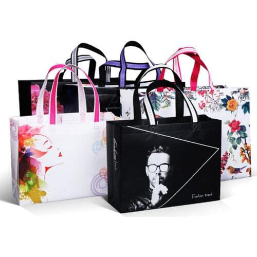 Fashion Non-woven Fabric Bag High Quality Eco Package Pouch Travel Grocery Gym Bag