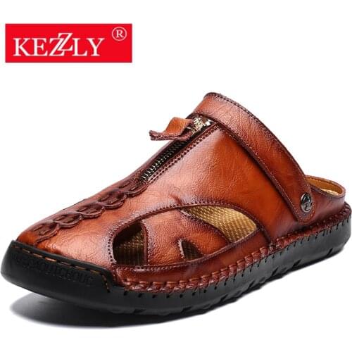 2021 New Mens Gladiator Sandals Summer Fashion Men Sandals Comfortable Outdoor Slipper Men Beach Sandals Mens Shoes Size 38-48