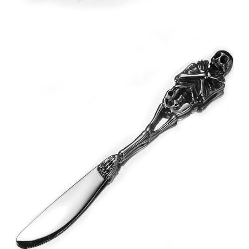 New High-end Pendant Titanium Steel Tableware Set Fork/Spoon/Knife Kits Cutlery Spoon Fork Dining Forks Accessories