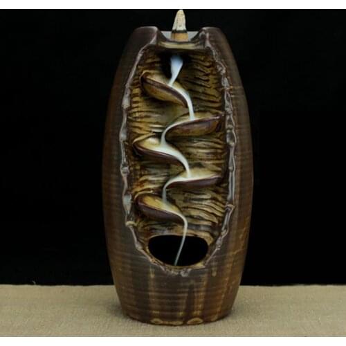 Backflow of smoke, censer, incense burner , tower, cone incense, smoke flow, aromatherapy furnace