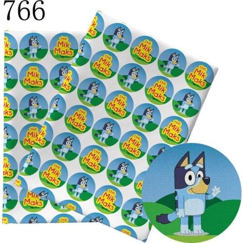 Half yard 45X145cm shopping bag fabric Late cartoon Print Polyester cotton DIY Material Pillow Hat sofa kird mask Handmade