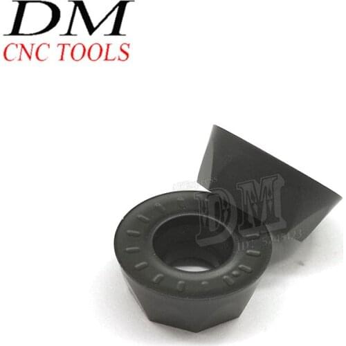 RPMT1204MO-DU KM51 round milling insert for machining cast iron carbide inserts milling attachment milling plate