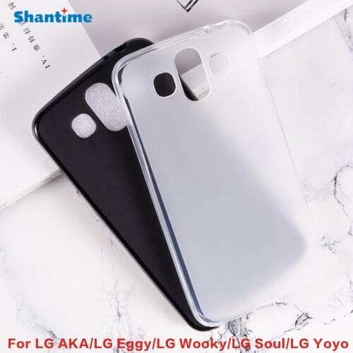 For LG AKA Gel Pudding Silicone Phone Protective Back Shell For LG Eggy LG Wooky LG Soul LG Yoyo Soft TPU Case