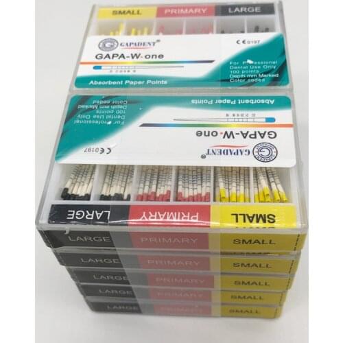 Dental Absorbent Paper Points MM Wave One Assorted Size Packing