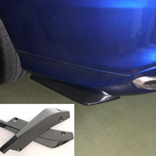 Car Universal rear bumper spoiler separator for Volkswagen vw POLO Tiguan Passat Golf EOS Scirocco Jetta Bora Lavida Touareg