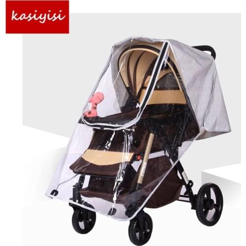 New Style Waterproof Cover Baby Cart Accessories Rain Cap Raincoat Windproof Cover Dust Cap