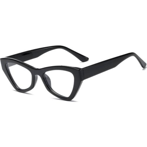 2021 Cat Eye Glasses For Women Anti Blue Light Computer Gaming Eyewear Decorative PC Transparent Eyeglasses Optical Oculos Gafas