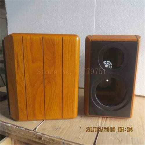 1 pair HIFI 5 Inch White Oak Bookshelf Empty Box