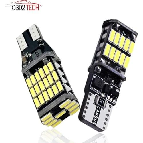 2x Car Signal Light Car Tail Bulb Brake Lights Reverse Lamp Daytime Running Signal Light T15 W16W LED Bulb No Error High Power