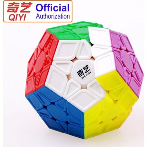 QIYI Brand Magic Cube Profissional Megaminx Magic Cube Competition Speed Puzzle Cubes Toys For Boys Children Kids Cubo Magico