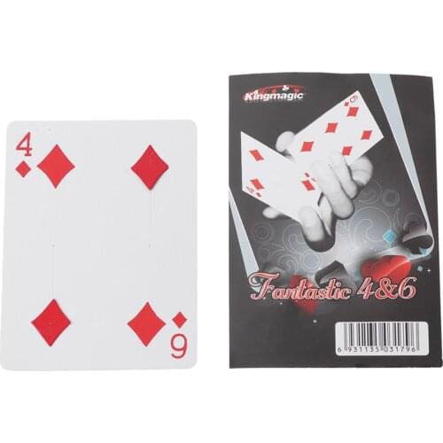 Innovate Fantastic 4 to 6 Moving Point Card Magic Tricks Gimmick Kids Toy