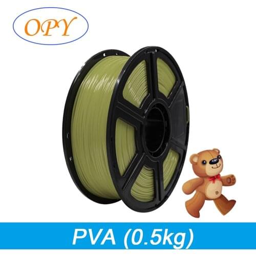 3D Printer Filament Pva Soluble 1.75 Mm 3D Printing Material Nature Colors 0.5Kg 10M 100G Sample