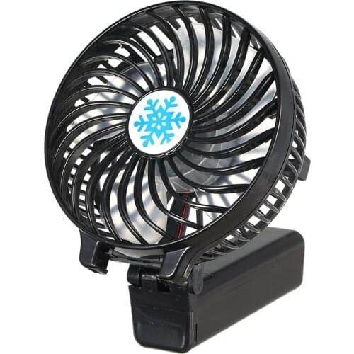Portable Mini Fan Handheld Foldable Fan USB Rechargeable Outdoor Travel Home Desktop 3-gear Air Conditioning Air Cooling Fan