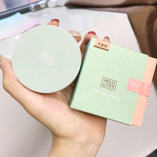 HOLD LIVE Light and Misty Setting Powder Long-lasting Easy-to-apply Oil-controlling Waterproof Nature Beginner Face Makeup