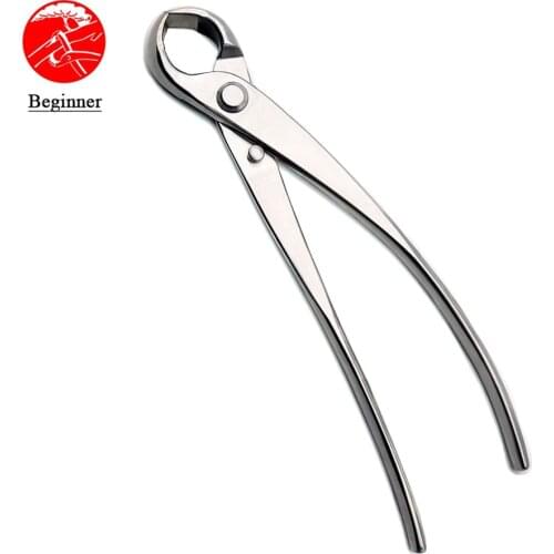 Beginner grade 210 mm knob cutter concave edge cutter 3Cr13 Alloy Steel bonsai tools made by TianBonsai company