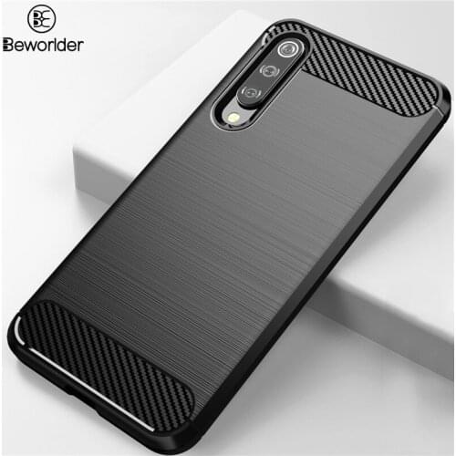 Silicone Case For Xiaomi Mi 9T 9 CC9 Pro Case Carbon Fiber ShockProof Soft TPU Cover For Xiaomi Mi 9SE 9 Lite CC9e Phone Cases