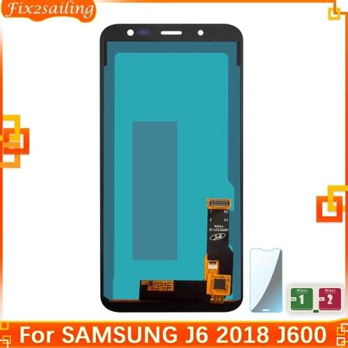 LCD Display Copy Oled For Samsung Galaxy J6 J600 2018 J600F J600F/DS J600G/DS LCD Touch Screen Digitizer Assembly Replacement