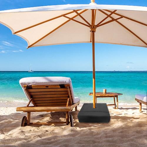 Patio Umbrella Base Weight Bag Weatherproof Parasol Umbrella Heavy Duty Sand Bags Stand Base For Home Hotel Use