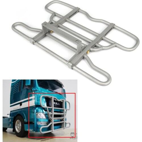 1/14 Tractor Truck Model LESU Metal Front Bumper A2 RC DIY TMY MAN Upgraded TH02260-SMT3