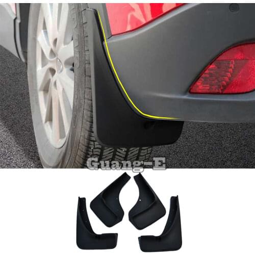For Mazda CX-5 CX5 2012 2013 2014 2015 2016 Car Body Cover Plastic Fender Soft Mudguard Flap Splash Mud Guard Frame Trim 4pcs