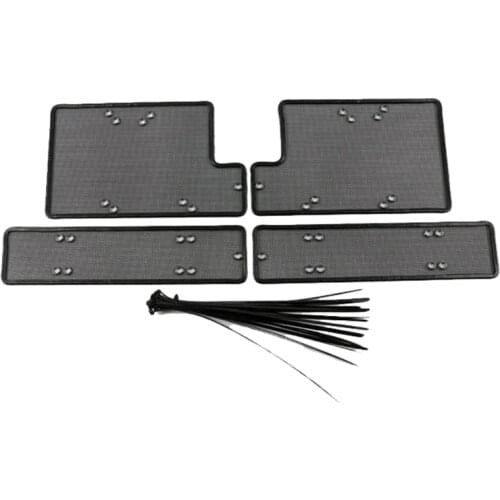 4Pcs Car Front Grille Insert Net Insect Screening Mesh Accessories for Toyota RAV4 2019 2020