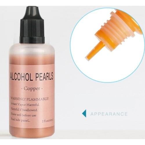 6 Colors Metallic Colorant Resin Dyestuff Alcohol Inks High Concentrated Resin Colorant Art Crafts Handwork Making Set