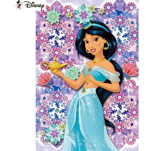 Disney Square/Round Drill 5D DIY Diamond Painting "Cartoon princess" Embroidery Cross Stitch Full Rhinestone Decor A30711