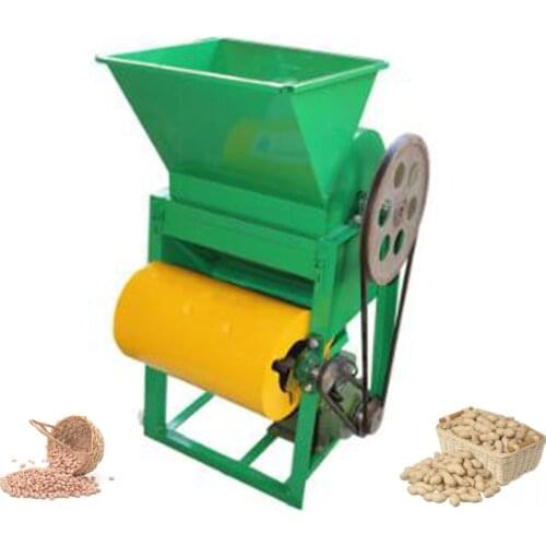 High Quality Automatic Groundnut Thresher Sheller Machine Small Peanut Peeling Machine Grain Peeling Machine