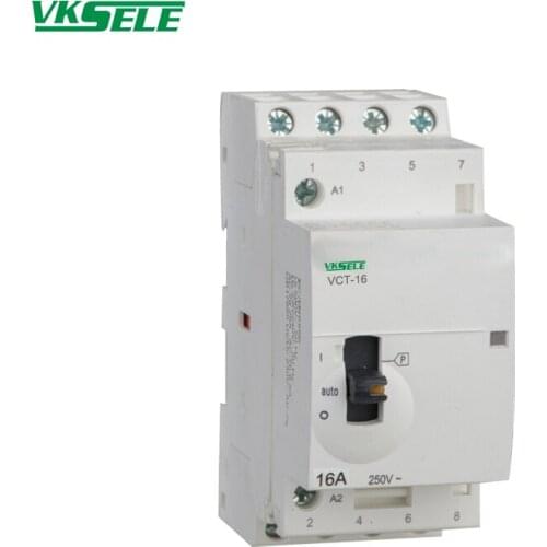 BCH8-20 VCT-20 20 amp VCT BCH8 Series 4NO 24V 220V Manual Household contactor