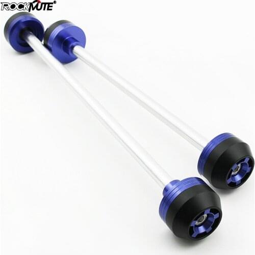 For YAMAHA FZ1 2006-2015 Motorcycle Front Rear Axle Fork Wheel Sliders Crash Pad Frame Protector