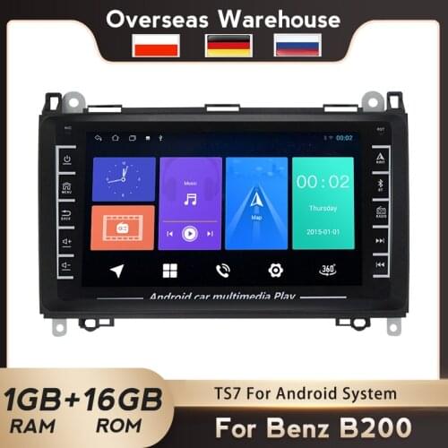 IPS Screen 1280*720 Android Car Radio video player For Mercedes Benz B200 A B Class W169 W245 Viano Vito W639 Sprinter W906 GPS