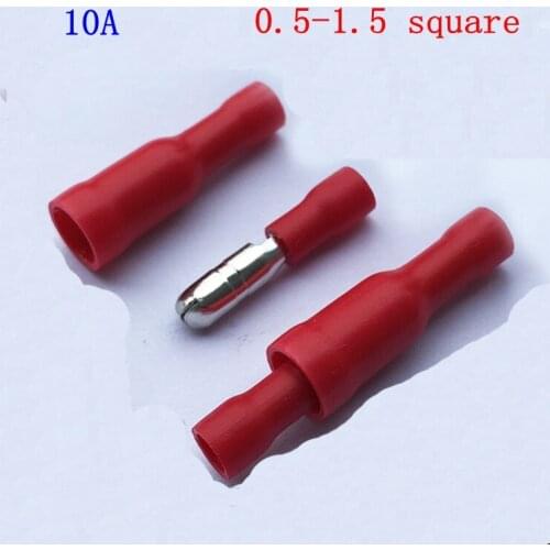 20set Bullet head FRD (MPD) 1.25-156 male and female full insulated terminal block plug terminal wire connector