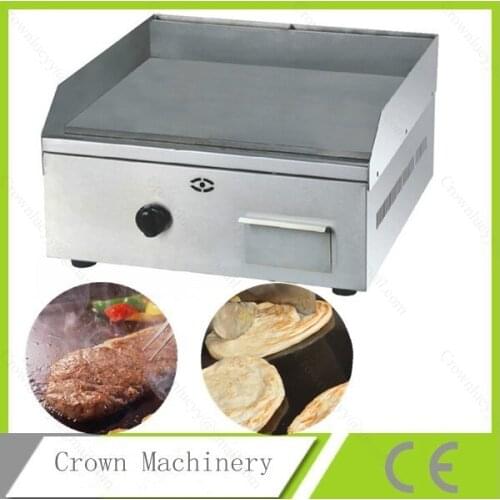LPG gas Stainless steel Griddle hot plate