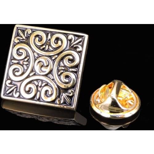 High quality mens Brooch Lapel Pin New lapel pin pattern Brooch mens wedding suit shirt scarf accessories