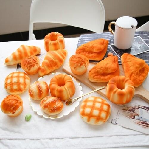 New Fake Bread Artificial Bread Simulation Food Model Decoration Kitchen Prop Baguettes Decor Kids Toys Gift Party Favors