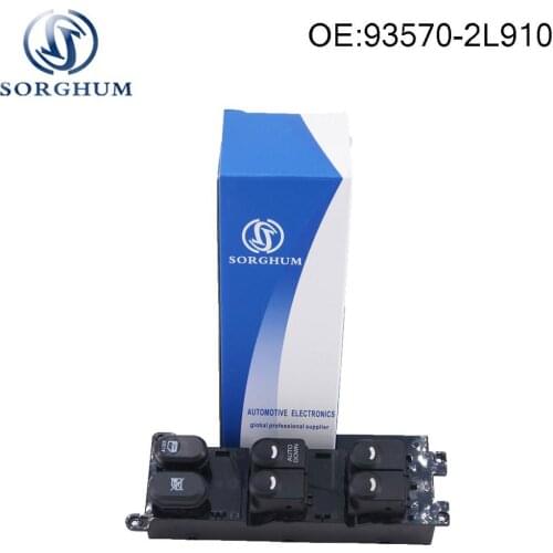 Front Right Electric Master Control Power Window Lifter Switch 93570-2L910 935702L910 For Hyundai I30 2007-2012