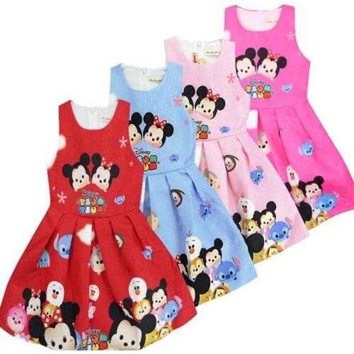 Summer Loose Dress for Girls Butterfly Print Girls Dress Teenagers Princess Dress Party Baby Girl Clothes Vestidos