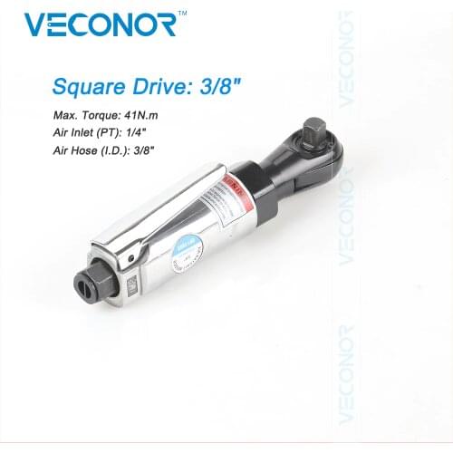 Air tools Pneumatic Ratchet Wrench 3/8" Square Drive Air Ratcheting Socket Spanner Reversible Professional Pneumatic Tool