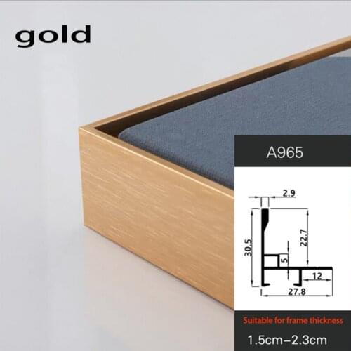 DIY Aluminum Alloy Canvas Oil Painting Frame Medium Size Picture Frame For Oil Paintings Frame Home Wall Decorative Art