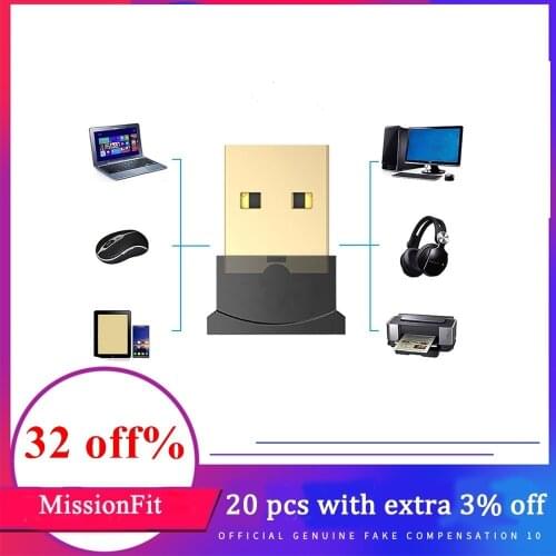 USB Bluetooth 5.0 Adapter Dongle Audio Transmitter Bluetooth Receiver Wireless USB Adapter for Computer PC Laptop