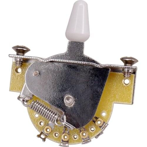 Vintage Style Electric Guitar Pickup Selector 3-Way Guitar Switch 3-Position Pickup Selector with Mounting Screws