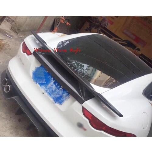 High quality Carbon fiber / FRP Rear Wings Trunk Lip Spoiler Car styling Wings For Jaguar F-Type Car body kits