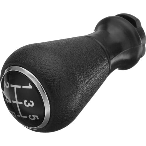 1 Set 5 Speed Manual Car Gear Shift Knob With Gear Shift Knob Sleeve Adapter Lever For Peugeot 106 206 306 406 806 107 207 307