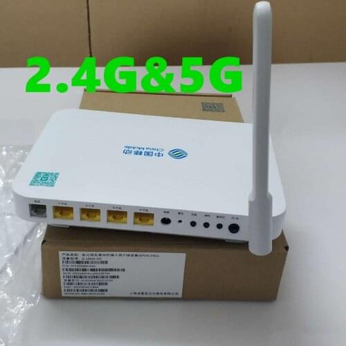 5 pcs Alcatel Lucent Gpon G-140W-ME ONU 4GE+1VOICE+2USB+WIFI 2.4G&5G FTTH gpon ont Router Mode English Firmware