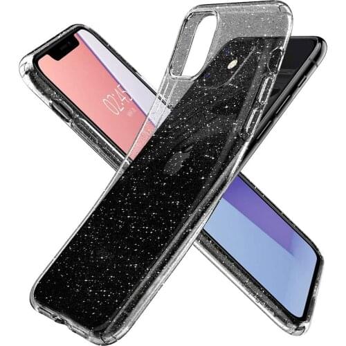 Glitter Clear Case For iPhone 11 Pro Max 12 Mini XS X R XR 8 Plus 7 6 6S iPhone11 SE 2020 Transparent Silicone Cover Accessories