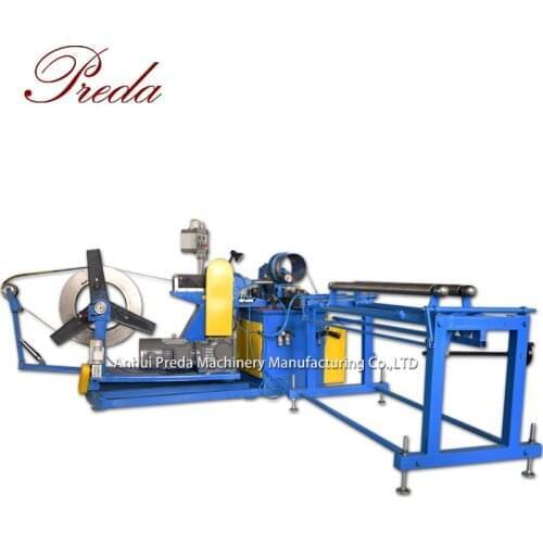 Hydraulic round duct spiral duct forming machine with molds free